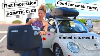 DOMETIC CFX3 Car Fridge  First Impression amp Review why I almost returned it [upl. by Ahsemed]