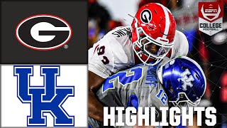 Georgia Bulldogs vs Kentucky Wildcats  Full Game Highlights  ESPN College Football [upl. by Dari]