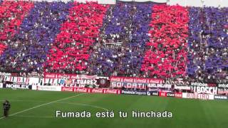 coro San Lorenzo l Fumada esta tu hinchada letra lyrics testo [upl. by Netsud766]