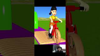 Scary Teacher 3D  Bicycle Wheels Saw Cutting Watermelon 5 Times Challenge Granny Loser shorts [upl. by Leoine]