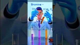 Handling Bromine A Dangerous Liquid Elementquot bromine shorts [upl. by Yraillih300]