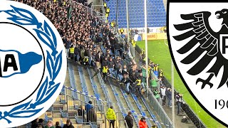 ELFMETERSCHIEßEN amp KRAWALL IM DERBY UMS FINALE  Stimmungsvlog bei Bielefeld⚫⚪🔵 vs ⚫⚪🟢Münster [upl. by Peggi360]