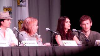 Comic Con 2011 Vampire Diaries Panel Clip 1 [upl. by Niwrehs155]