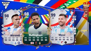 TEAM OF THE TOURNAMENT PACKS 😳 EURO 2024 COPA America Ultimate Team FC 24 [upl. by Litha]