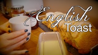 How to make English Toast  Binaural ASMR Tea Ritual Contd [upl. by Lilla713]