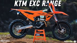 2025 KTM EXC Range Gets an Orange Makeover and The Return of a Legend New 125cc Enduro Model [upl. by Laurent]