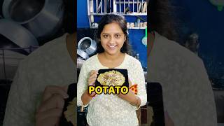 Potato Pizza🥔🍕 shorts vlog minivlog potato pizza [upl. by Allista]