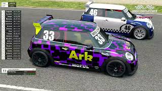 Motorsport FL I Mini Cooper Trophy 2024 I 06 Mugello Rennen [upl. by Rafat]