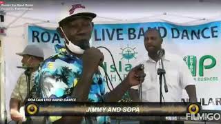 Live bandance from roatan islandJimmy and Sopa [upl. by Apur]