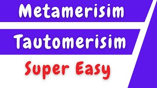 Metamerism and Tautomerism Concept [upl. by Tereve]