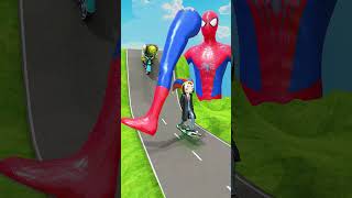 🕷 Big Spinner Spider Mans Hammer  Crawly Gnome Wizard amp Pomni The Amazing Digital Circus Episode 3 [upl. by Rolyab]