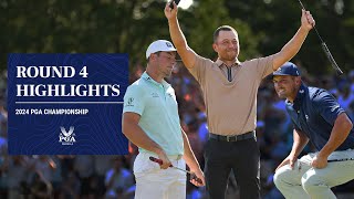 Highlights  Round 4  2024 PGA Championship [upl. by Aneeuqahs847]