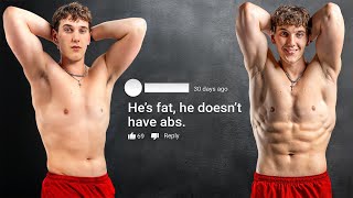 He Got Shredded In 30 Days Just To Have Abs [upl. by Astrid]