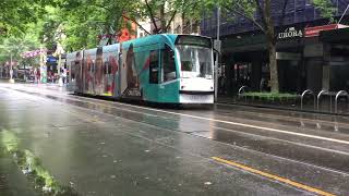 Oroton tram D1 3530 Swanston St [upl. by Anetsirk834]