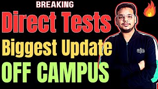 Direct Test Hiring  OFF Campus Drive For 2024  2023  2022  2021 Batch  Latest Fresher Jobs [upl. by Hunger]