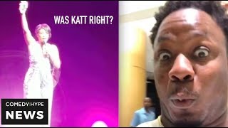 Tiffany Haddish Bombs Fans React Live Was Katt Williams Right  CH News [upl. by Lennor]