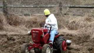 Wheel Horse Cultivating Video [upl. by Anoerb]