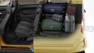 2017 Ford Grand Tourneo Connect Seat Folding Animation [upl. by Cornelie356]