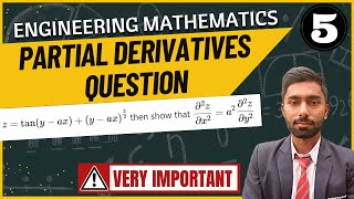 5 Partial Derivatives Important Questions  Semester Exam  Engineering Mathematics  Tutor Abhi [upl. by Rotkiv]