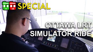 TT Special  OC Transpos LRT Simulator Ride  July 2023 [upl. by Broder]