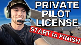 PRIVATE PILOT LICENSE 2024  Start to Finish  Full Process Explained flighttraining [upl. by Gaskins]