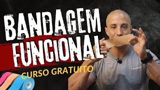 BANDAGEM FUNCIONAL  KINESIOTAPING  CURSO 100 GRATUITO E COM CERTIFICADO [upl. by Clarence]