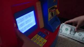 Zillions Jr Atm Bank Deposit [upl. by Eerak]