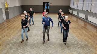 Dancin in the Moonlight Line Dance Music Demo Taniec Liniowy [upl. by Cogan]