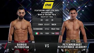 Giorgio Petrosyan vs Petchmorakot  Full Fight Replay [upl. by Neuburger]