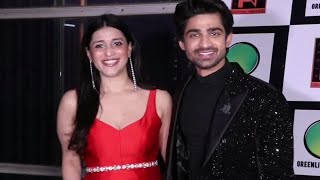 Mannara Chopda and Abhishek Kimmar Reaction on Their New Song at Bigg Boss 17 Reunion Party [upl. by Reywas]