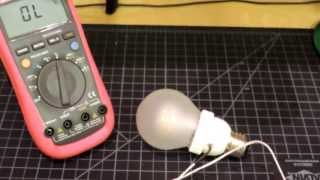 Cree LED 60W Light Bulb Extreme Teardown and Review [upl. by Geof20]