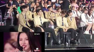 Fancam R1SE reaction Liu Xiening Speech Debut [upl. by Odericus]