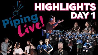 Piping Live 2023  Day 1 Highlights [upl. by Jeffcott324]