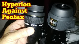 Comparing Baader Hyperion 10mm Against Pentax XW 10mm [upl. by Borszcz]