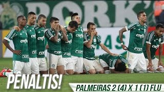 TODOS OS PÊNALTIS Palmeiras 2 4 x 1 1 Fluminense  Copa do Brasil [upl. by Lipscomb]