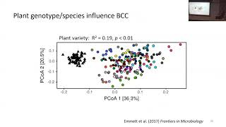 Bryan Emmett The rhizosphere microbiome sources of variation and links to plant function [upl. by Vigen]