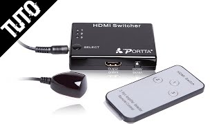 Tuto  Brancher plusieurs consoles sur un port HDMI Switch HDMI [upl. by Yrojram]