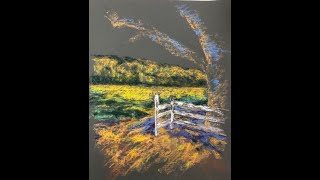 Country Shade Pastel Painting Part 1 [upl. by Mella]