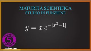 ROAD TO MATURITÀ  Ep 12 Studio di funzione esponenziale con valore assoluto [upl. by Doersten]