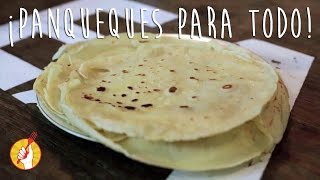 Panqueques Para Todo  Receta Súper Fácil  Tenedor Libre [upl. by Louie]