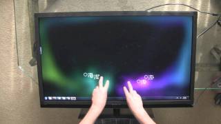 Multitouch LCD TV  Infrared Touch Frame [upl. by Yerahcaz268]