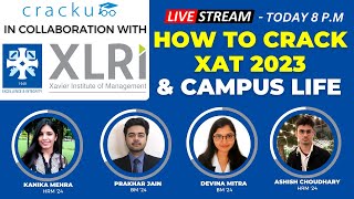 How To Crack XAT 2023 🔴 Live By XLRI Jamshedpur [upl. by Nwahc]