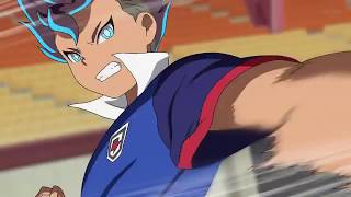 Over Cyclone VS Diamond Hand  Inazuma Eleven Orion No Kokuin  HD [upl. by Teage383]