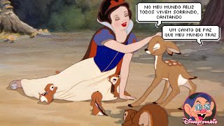 Branca de Neve e os Sete Anões 1937 • Os Animais Amigos  Sorrir e Cantar [upl. by Otxilac128]