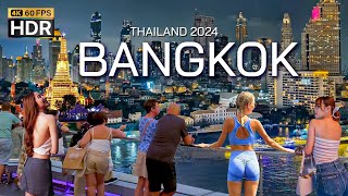 🇹🇭 4K HDR  Walking Bangkok 2024  The Best City in the World  destination for tourists [upl. by Lucia73]