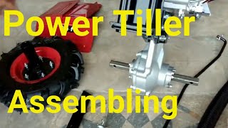 How to Assemble Power Tiller  Modal WM1000N [upl. by Aneloc]