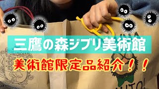 【美術館限定品】三鷹の森ジブリ美術館で買ってきた商品紹介をやってくぞ！ [upl. by Iccir247]