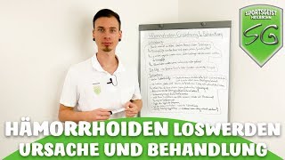 Hämorrhoiden Ursache und Behandlung [upl. by Wilkins]