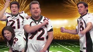 James Corden Anna Kendrick Adam DeVine and Zac Efron Hilariously Recreate Iconic Sports Movies [upl. by Filomena]