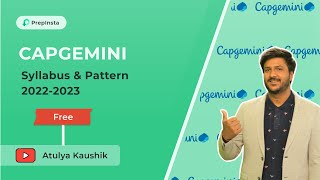 Capgemini Syllabus and Pattern 20222023 [upl. by Mandych]